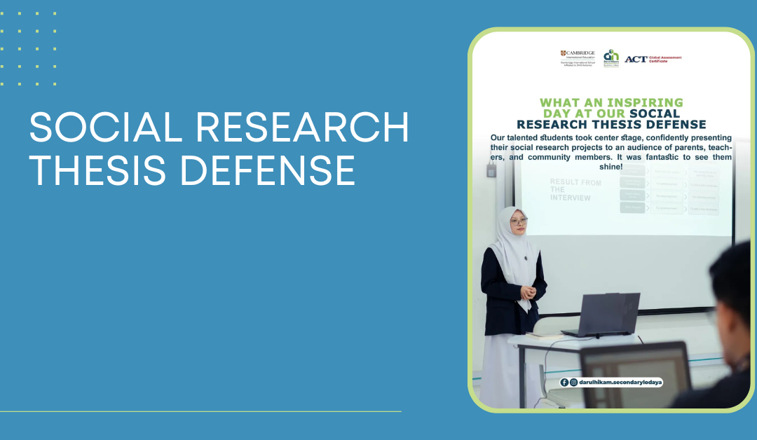 Social Research Thesis Defense